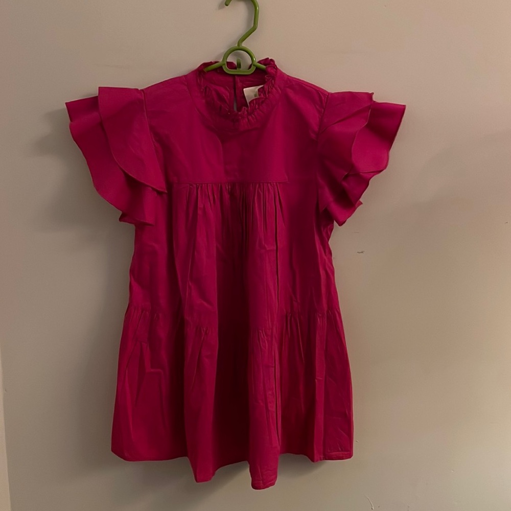 Pink Maeve Trapeze Top